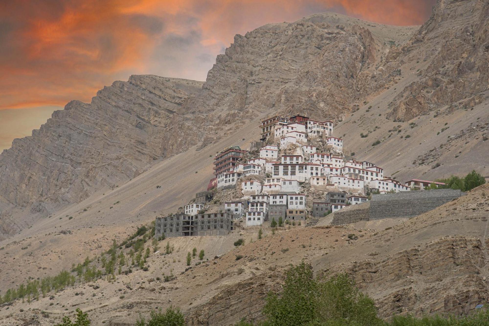Echor Mud Huts Tabo, Spiti Valley كازا المظهر الخارجي الصورة