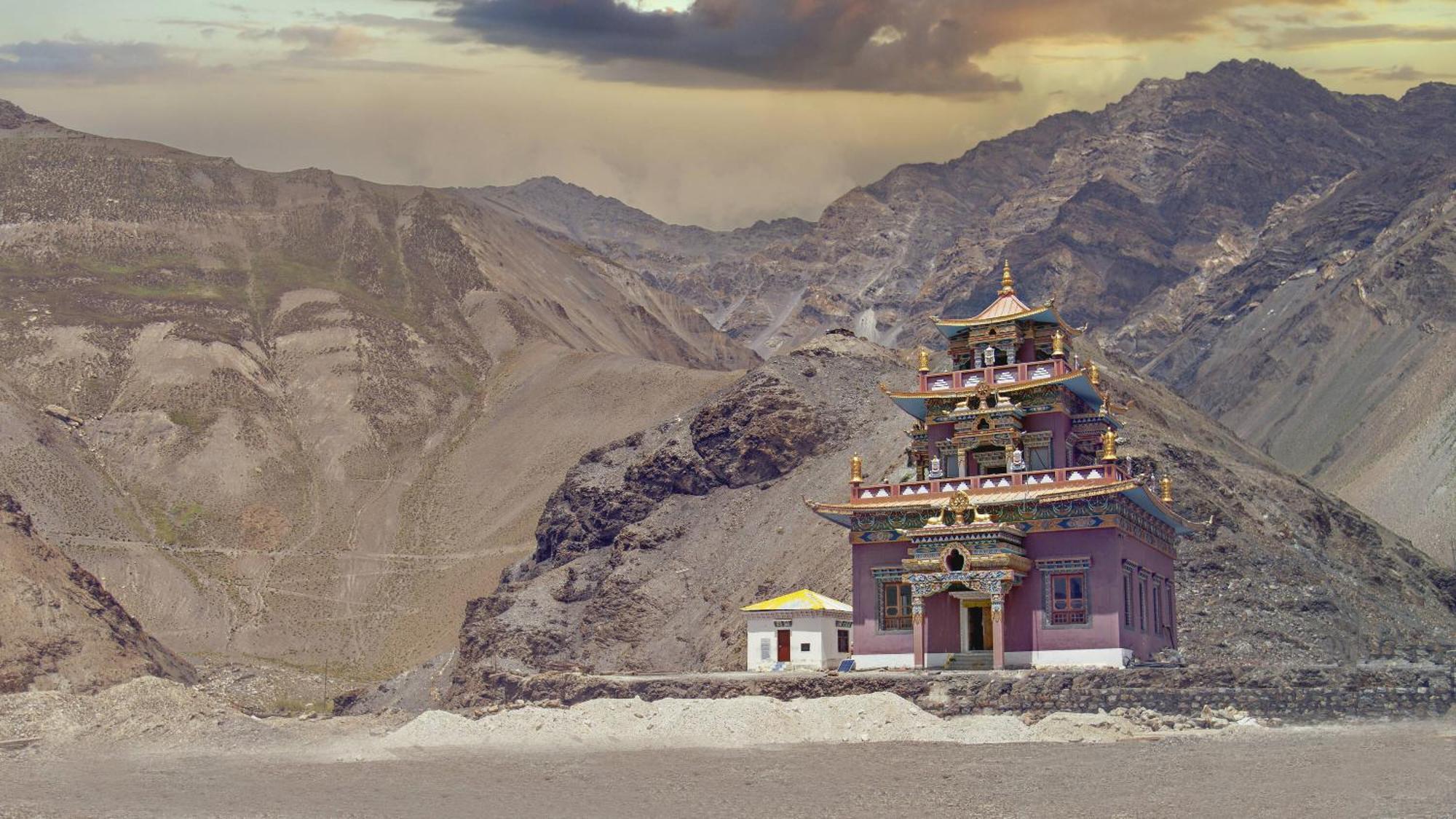 Echor Mud Huts Tabo, Spiti Valley كازا المظهر الخارجي الصورة